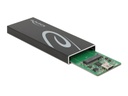Delock Externes Gehäuse für M.2 SATA SSD mit USB Type-C