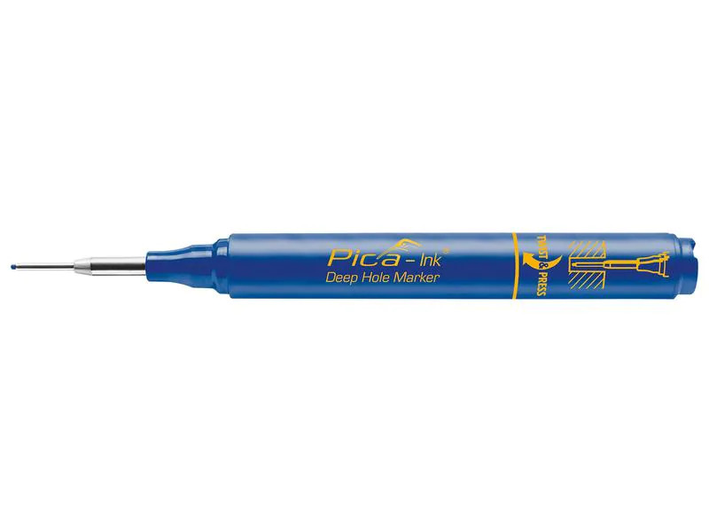 Pica Tieflochmarker Pica-Ink Blau