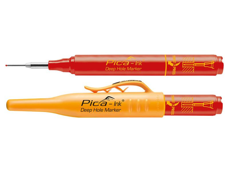 Pica Tieflochmarker Pica-Ink Rot