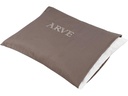 Albis Kissen Arven 40 cm x 30 cm, Braun, 250 g