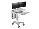 Multibrackets Halterung Workstation Dual Arm DT