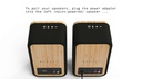 House of Marley Regallautsprecher Paar Get Together Duo Schwarz