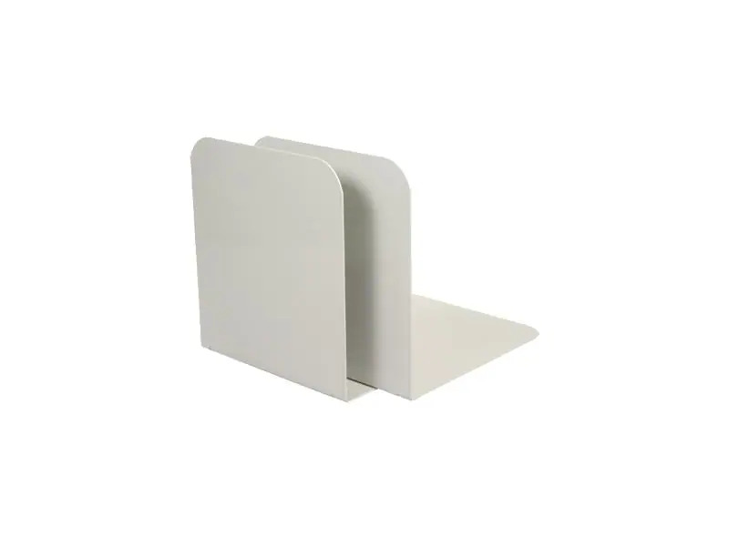 Maul Buchstützen-Set 2 Stück, Grau