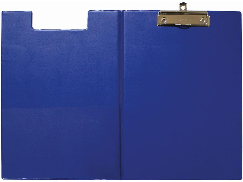 Maul Dokumentenhalter mit Folienüberzug und Deckel Blau