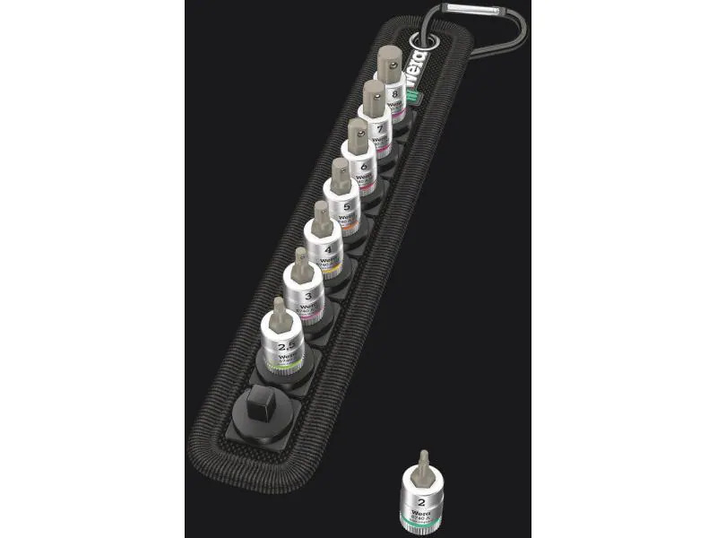 Wera Stecknuss-Set Belt B 2 3/8 8-teilig