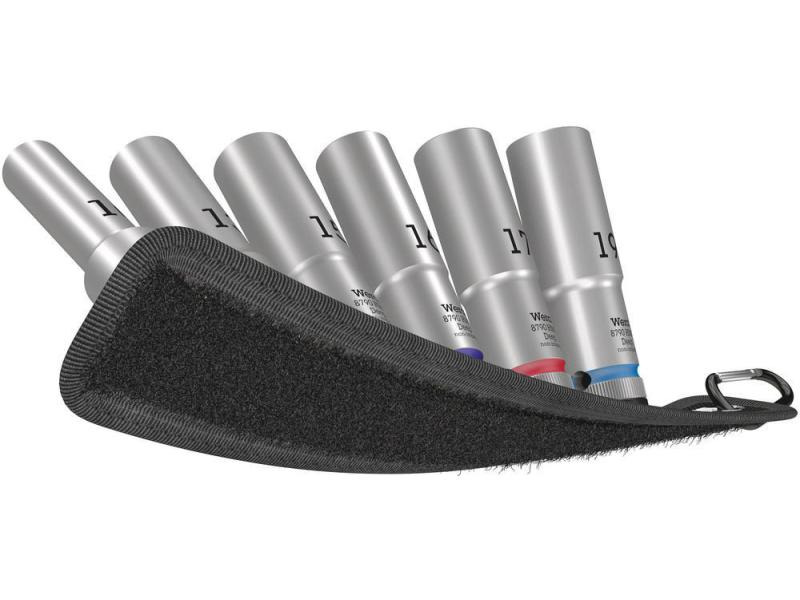 Wera Steckschlüsseleinsatz Belt C Deep 1, 1/2 6-teilig