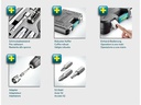 Technocraft Steckschlüssel-Set 1/4 + 1/2 86-teilig