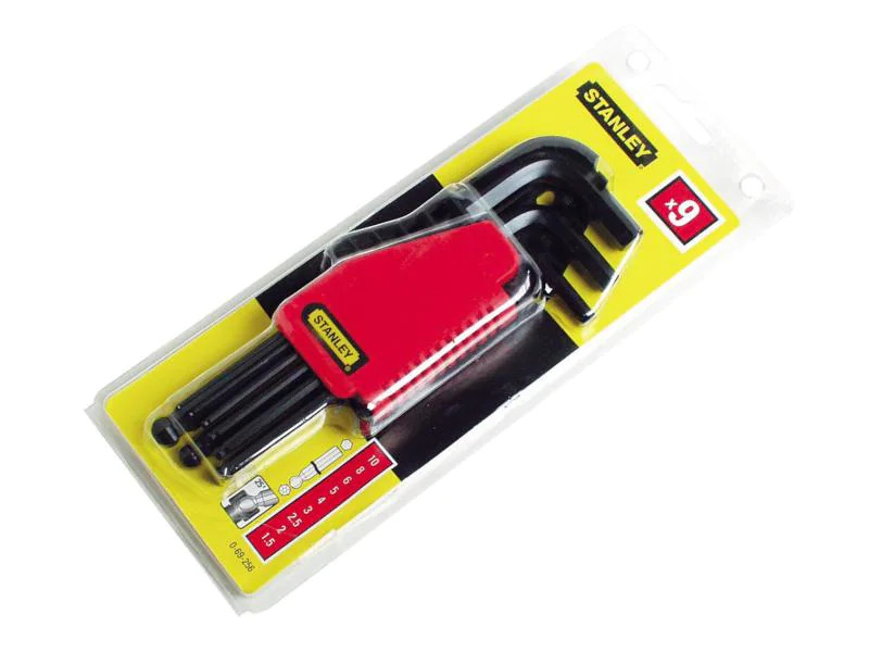 Stanley Winkelschlüssel-Set 1.5-10 mm Innensechskant
