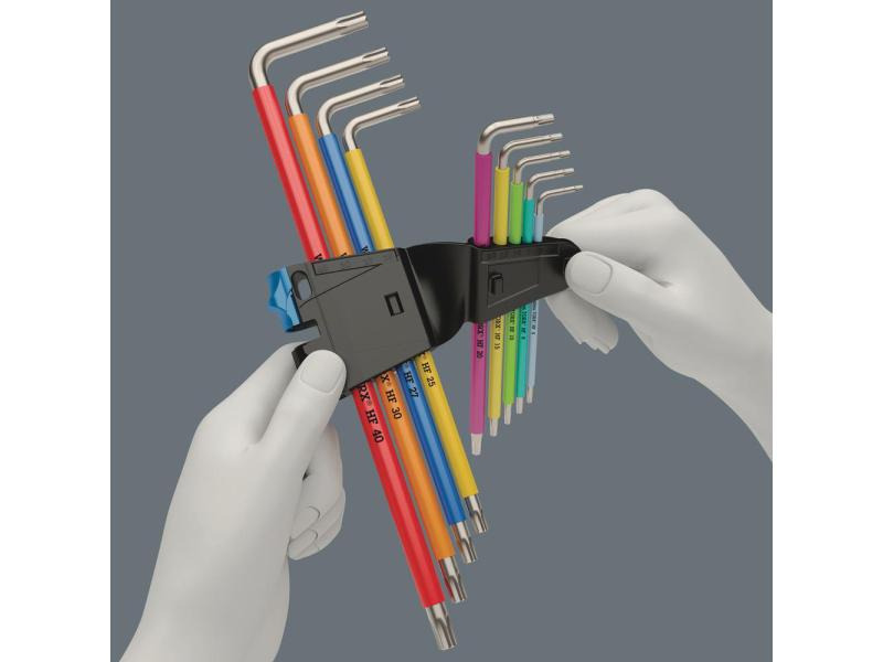 Wera Winkelschlüssel-Set 3967/9 SXL MC HF S 1 Torx