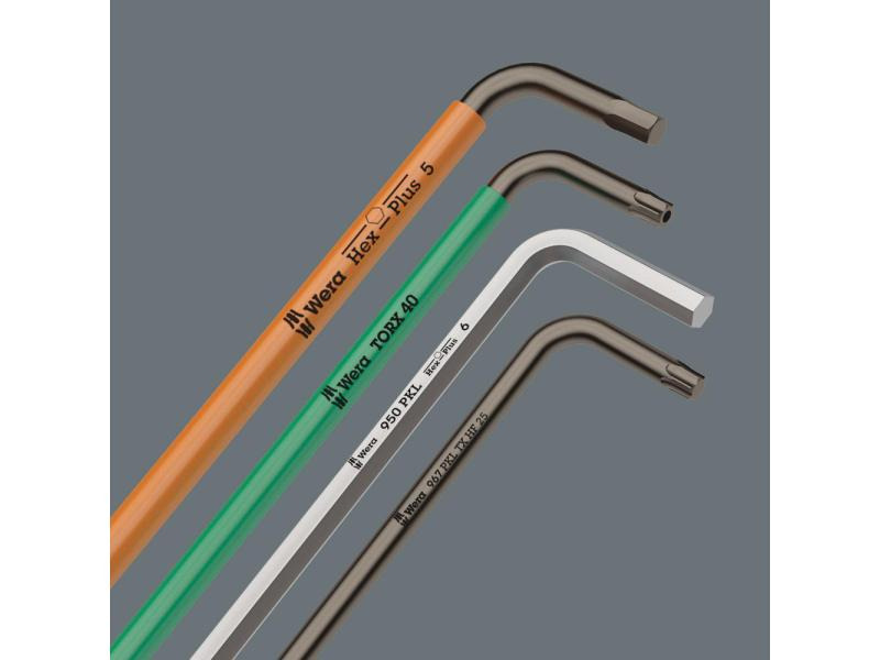 Wera Winkelschlüssel-Set 967/9 TX XL 1 TX8-TX40, lang