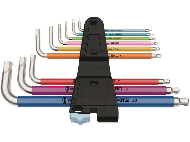 Wera Winkelschlüssel-Set 1.5-10 mm Innensechskant