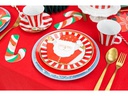 Partydeco Weihnachtsservietten Zuckerstangen 20 Stk.
