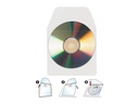 3L Hülle für CD/DVD mit Klappe Transparent, 100 Stück