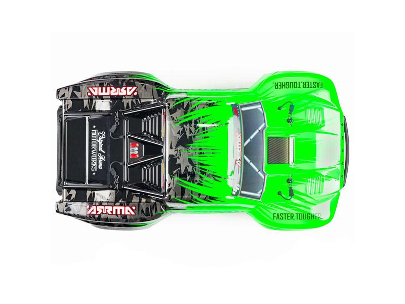 Arrma Short Course Truck Senton 4x2 Boost Mega, Grün RTR, 1:10