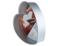 Decora Motiv-Backform Herz, Ø 30 cm, Silber
