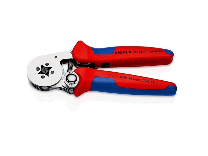 Knipex Crimpzange Selbsteinstellend 180 mm