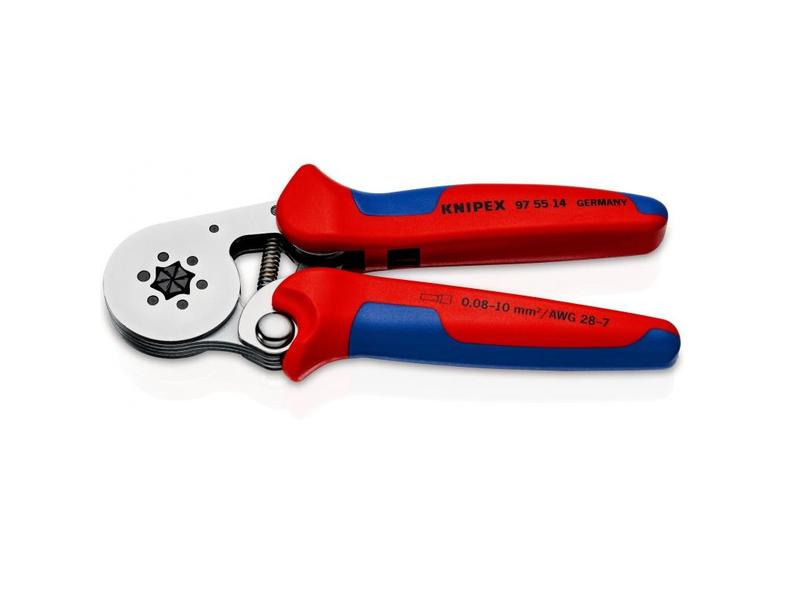 Knipex Crimpzange Selbsteinstellend 180 mm