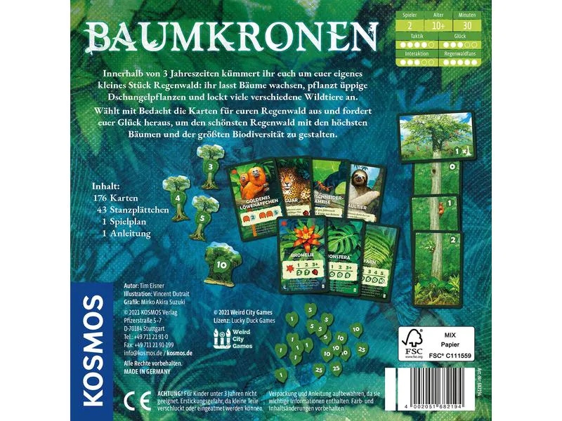 Kosmos Familienspiel Baumkronen