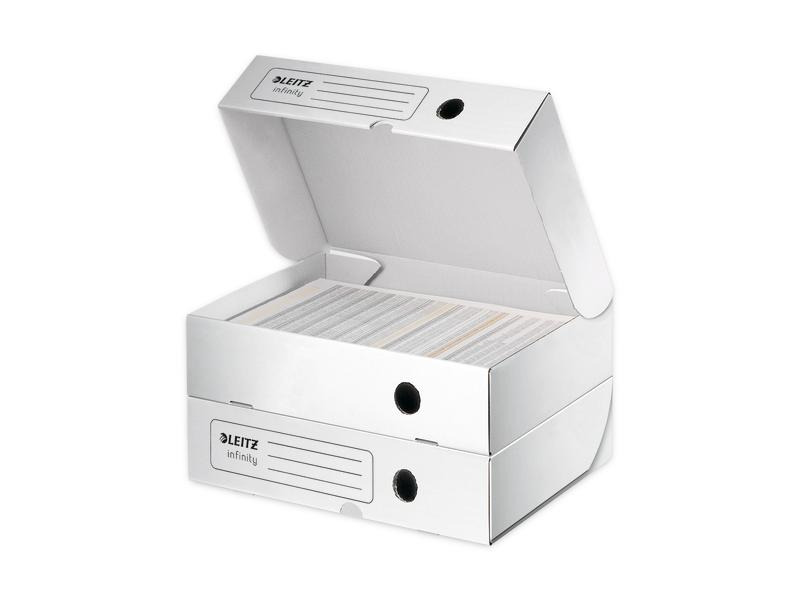 Leitz Archivschachtel Infinity 80 mm, Weiss