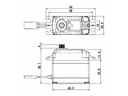 Savöx Standard Servo SB-2270SG+ 40 kg Digital HV