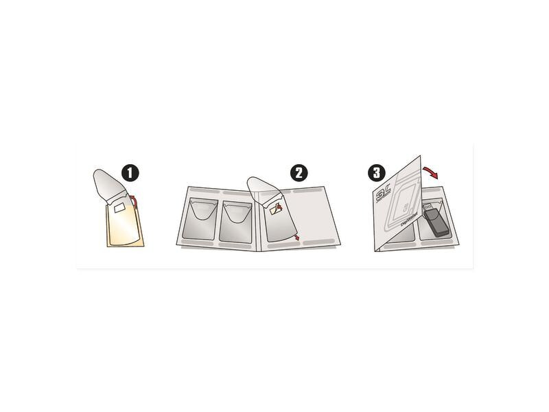 3L Hülle für USB-Stick Transparent