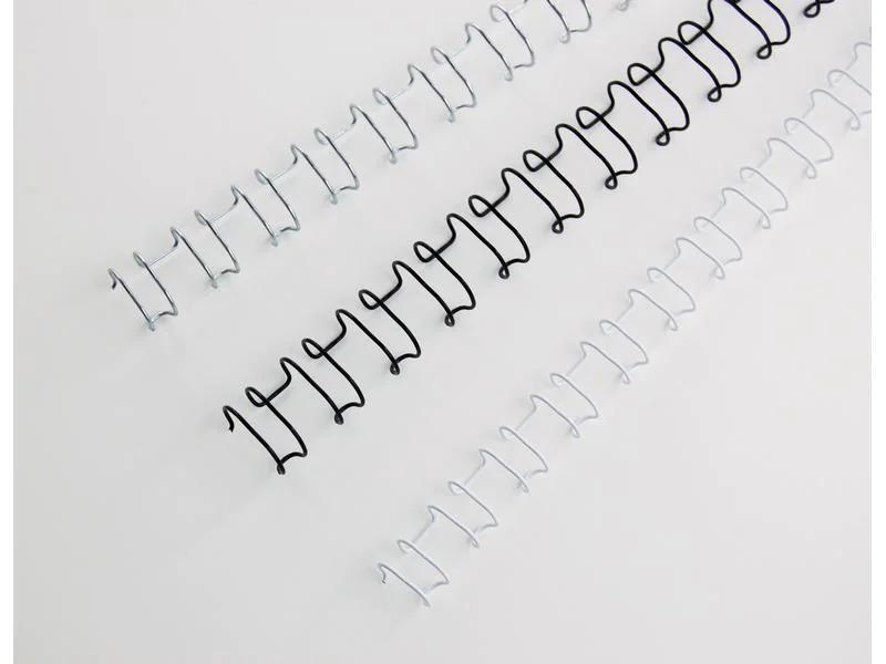 GBC Binderücken Wire Bind 21 Ø 10 mm, Silber, 100 Stück