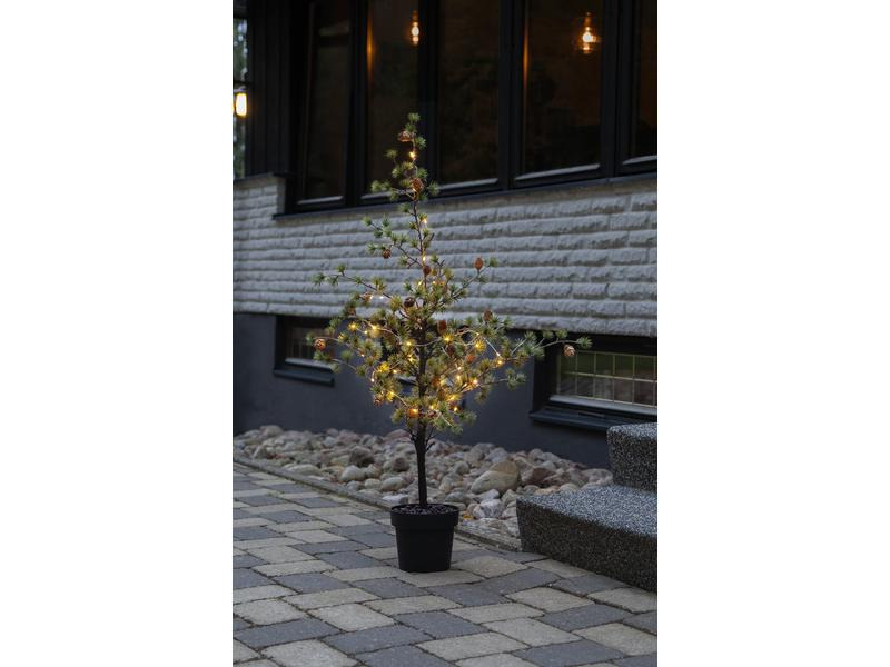 Star Trading Baum Larix, 1.17 m, Grün, 40 LED
