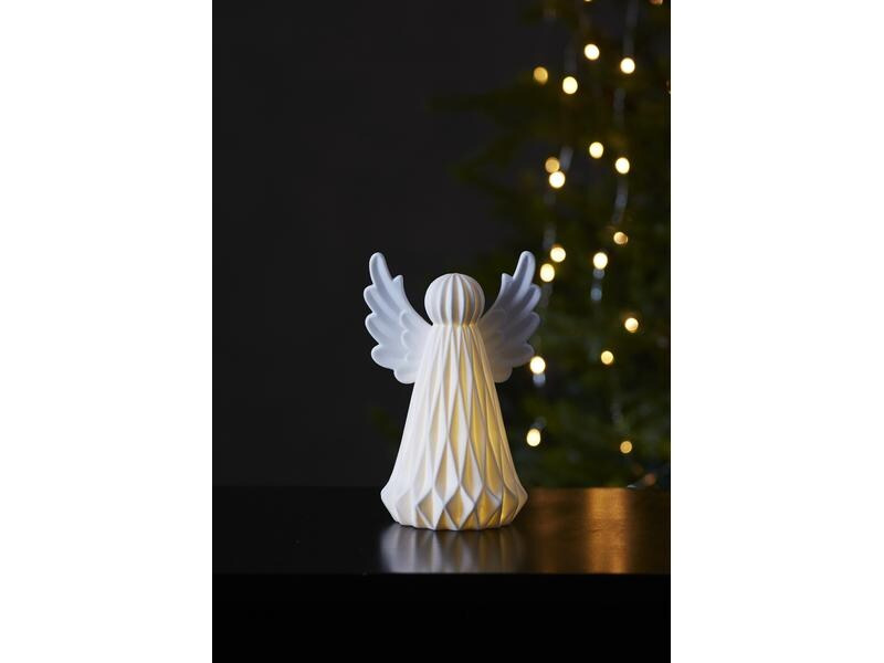Star Trading LED-Engel Vinter, 18 cm
