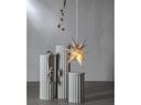 Star Trading Leuchtdekoration Stern December, Beige, Ø 45 cm