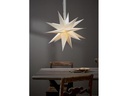 Star Trading Leuchtdekoration Stern December, Weiss, Ø 45 cm