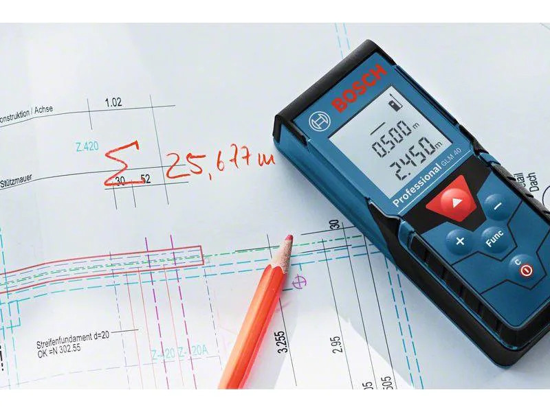 Bosch Professional Laser-Distanzmesser GLM 40 40 m
