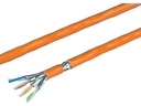 Wirewin Verlegekabel VKW SFTP K7 LSOH3 Cat 7, S/FTP, 250 m, Orange