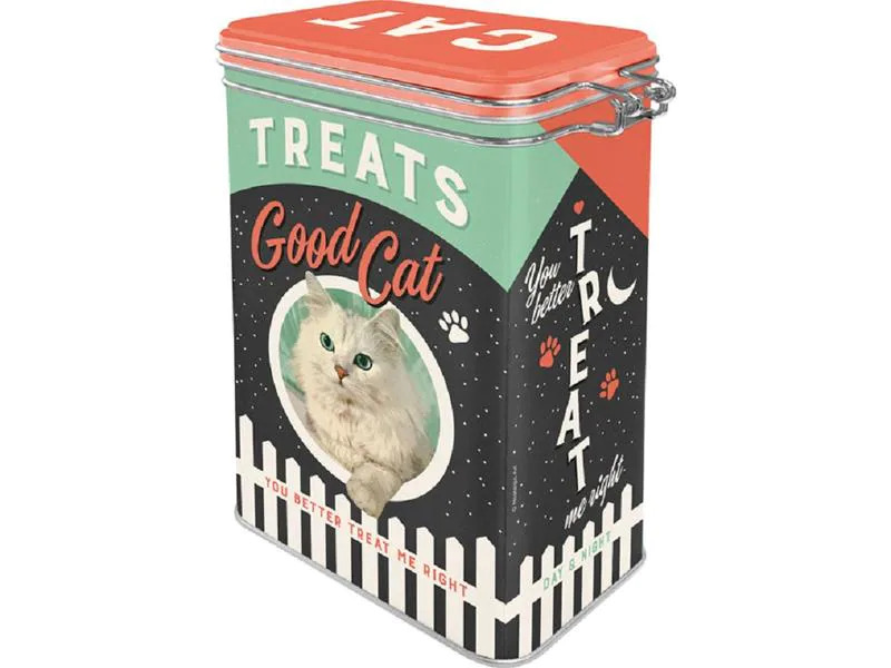 Nostalgic Art Vorratsdose Cat Treats 1.3 l, Mehrfarbig