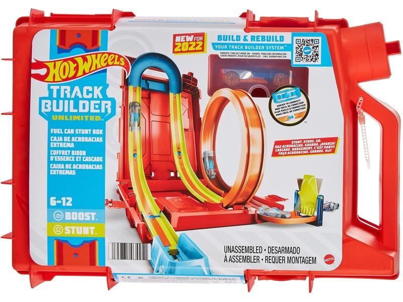 Hot Wheels Track Builder Unlimited Fuel Can Stunt Box