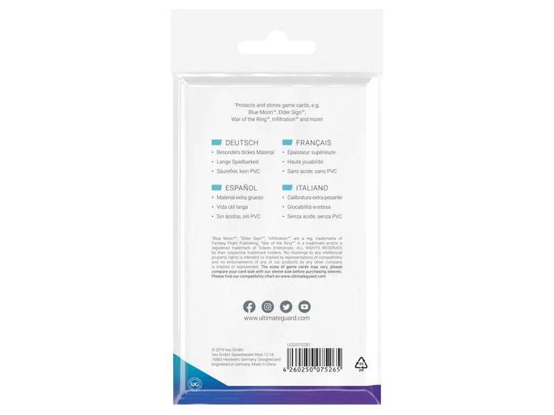 Ultimate Guard Ultimate Guard Premium Soft Sleeves