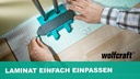 Wolfcraft Geling-Set «Laminat- und Designboden einpassen» 3-teilig