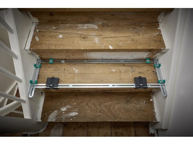 Wolfcraft Treppenlehre 3,8 x 19,5 x 116,2 cm