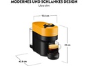 De'Longhi Kaffeemaschine Nespresso Vertuo Pop Gelb/Schwarz ENV90