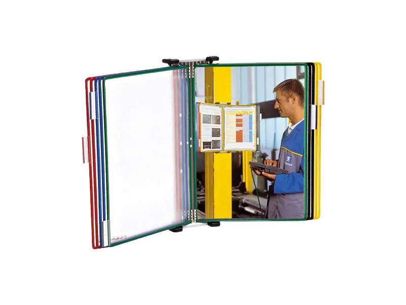 Tarifold Dokumentenhalter T-Display Wandelement Set Grau