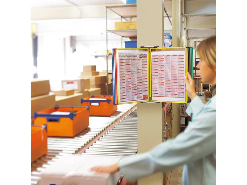 Tarifold Dokumentenhalter T-Display Wandelement Set Grau