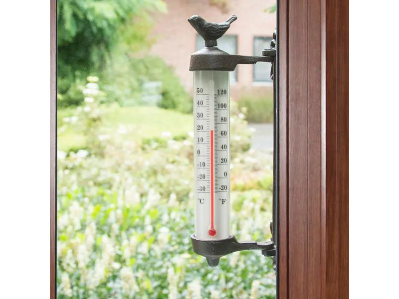 Esschert Design Thermometer Vogel 1 Stück