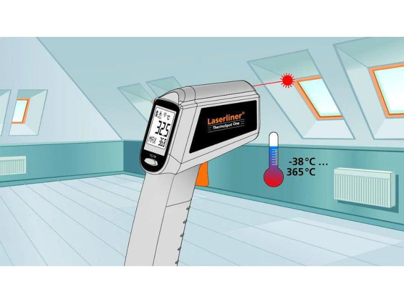 Laserliner Infrarot-Messgerät ThermoSpot One