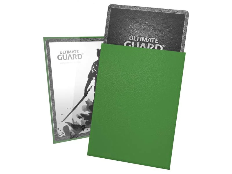 Ultimate Guard Kartenhülle Katana Sleeves Standardgrösse Grün 100