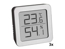 TFA Dostmann Thermo-/Hygrometer Digital 3er-Set