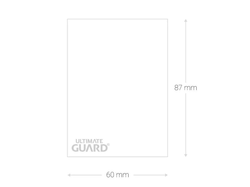 Ultimate Guard Kartenhülle Precise-Fit Sleeves Transparent Small 60