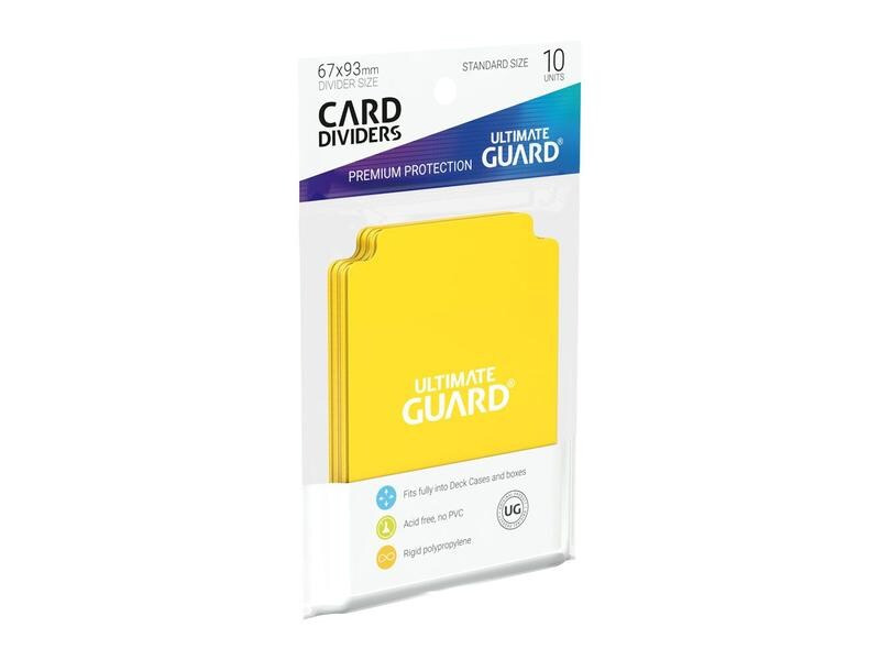Ultimate Guard Kartentrenner Standardgrösse Gelb 10