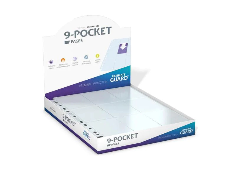 Ultimate Guard Ordner-Einlagen 9-Pocket Pages 100 Stk.