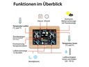 ADE Wetterstation WS1703 Bambus