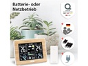 ADE Wetterstation WS1703 Bambus
