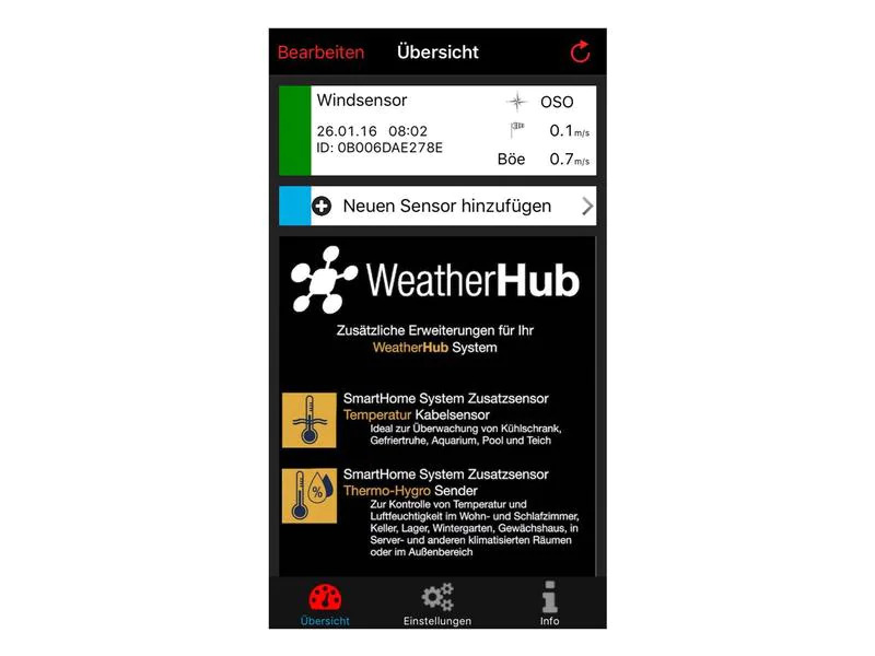TFA Dostmann Wetterstation WeatherHub SET 6